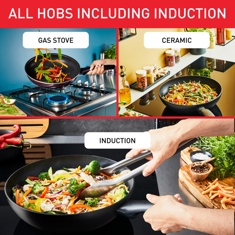 5 - Piece Non-Stick Aluminum Cookware Set