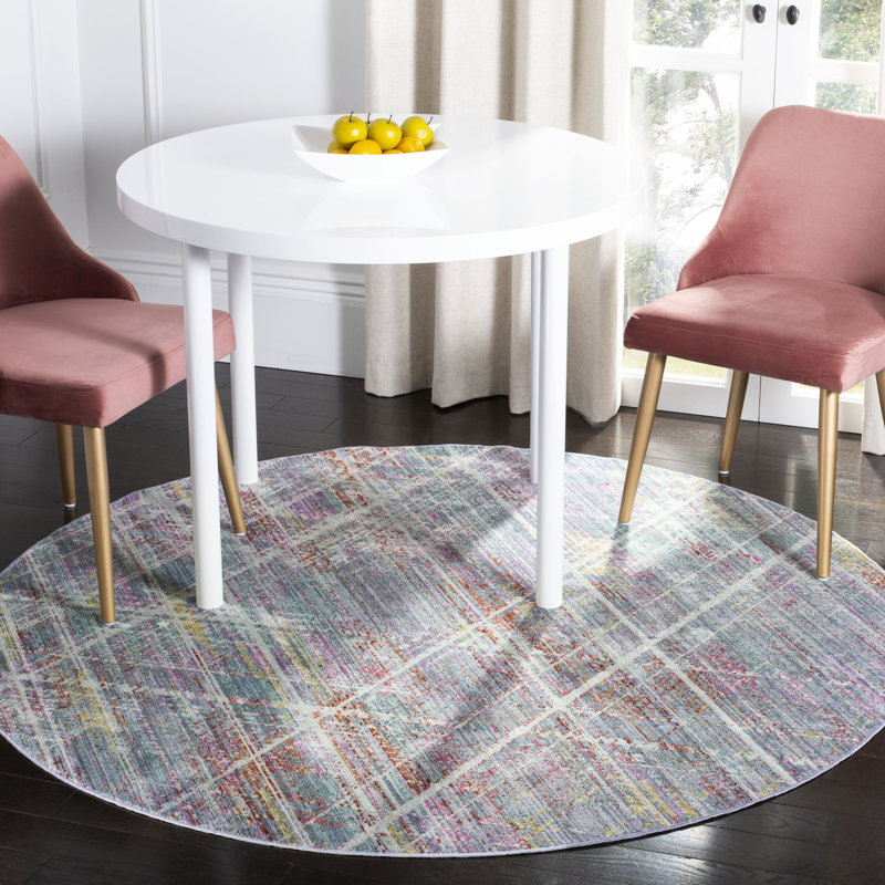 Langton Performance Abstract Rug, Round 6'