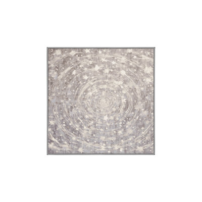Tapis gris lavable à la machine