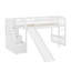Lit mezzanine simple avec glissade-1444432607