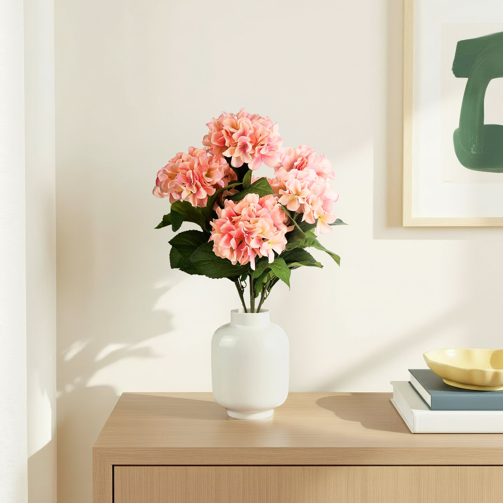 Hydrangea Floral Stems, Pink