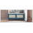 Boho Rattan Entryway Bench with Storage, Cushioned Shoe Bench with Double Doors, Wooden Organizer for Hallways-1313753687