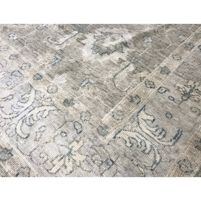 Nomad One-of-a-Kind Rectangle 9'9" X 13'9" Hand Knotted Area Rug