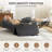 26'' Seat Width Dual Motor Power Recliner Lift Chair with Dual Heating, Infinite Position, Fabric Upholstered-1430358267
