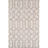 Vonnesha Geometric Area Rug in Beige