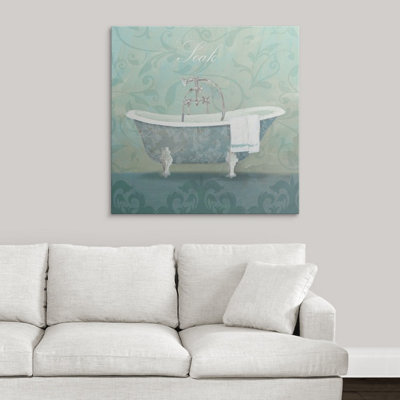 « baignoire » avery tillmon, impression Damask Bath