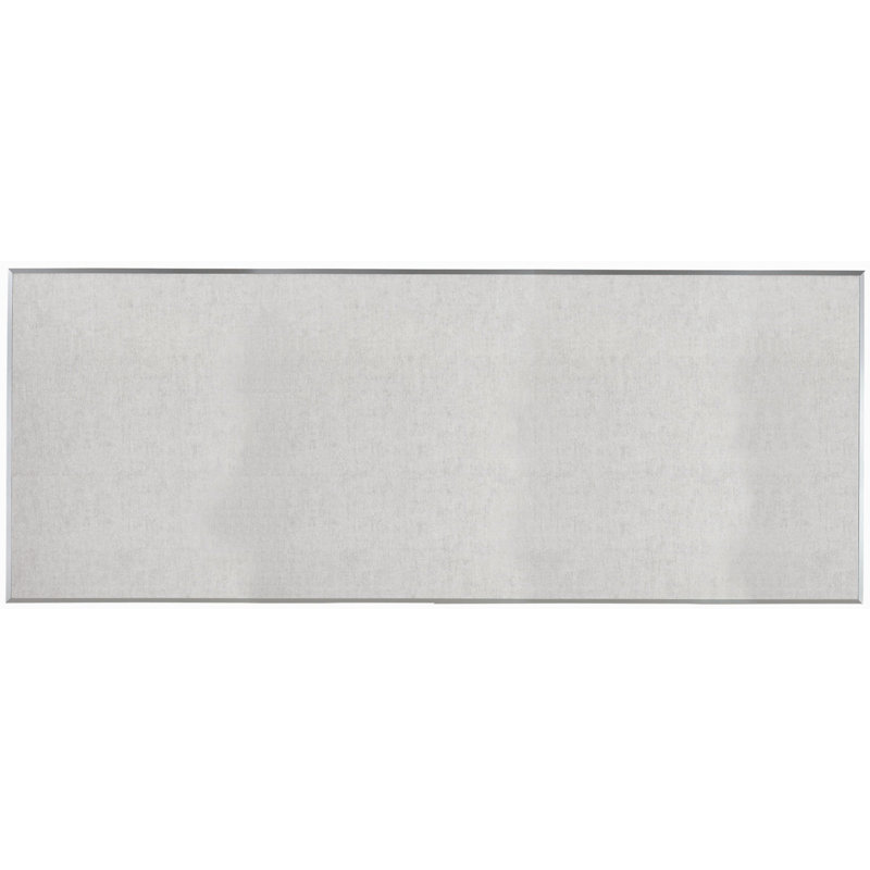 Tableau d'affichage mural en toile de jute, 4' H x 10' L