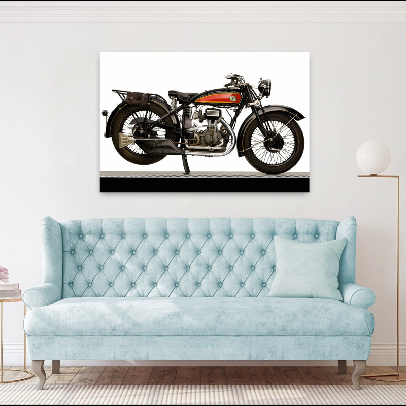 «1935 Nsu 494Cc 501Ts Classic Abstract Landscape Nature», art mural, H 40 po x l 60 po
