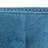 Lake Blue Flannelette Nailhead Trim Three-Seat Sofa-772459438