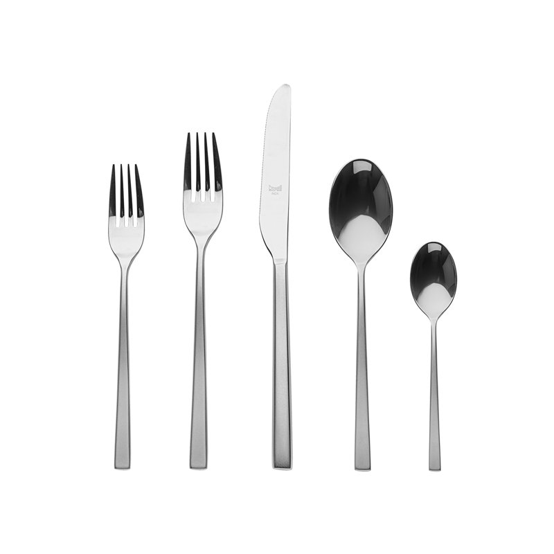 MEPRA Atena Stainless Steel Flatware Set, Frozen
