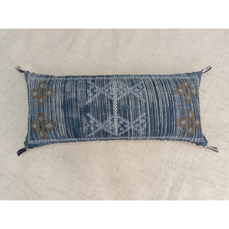Housse de coussin rectangulaire 100% coton Chalino
