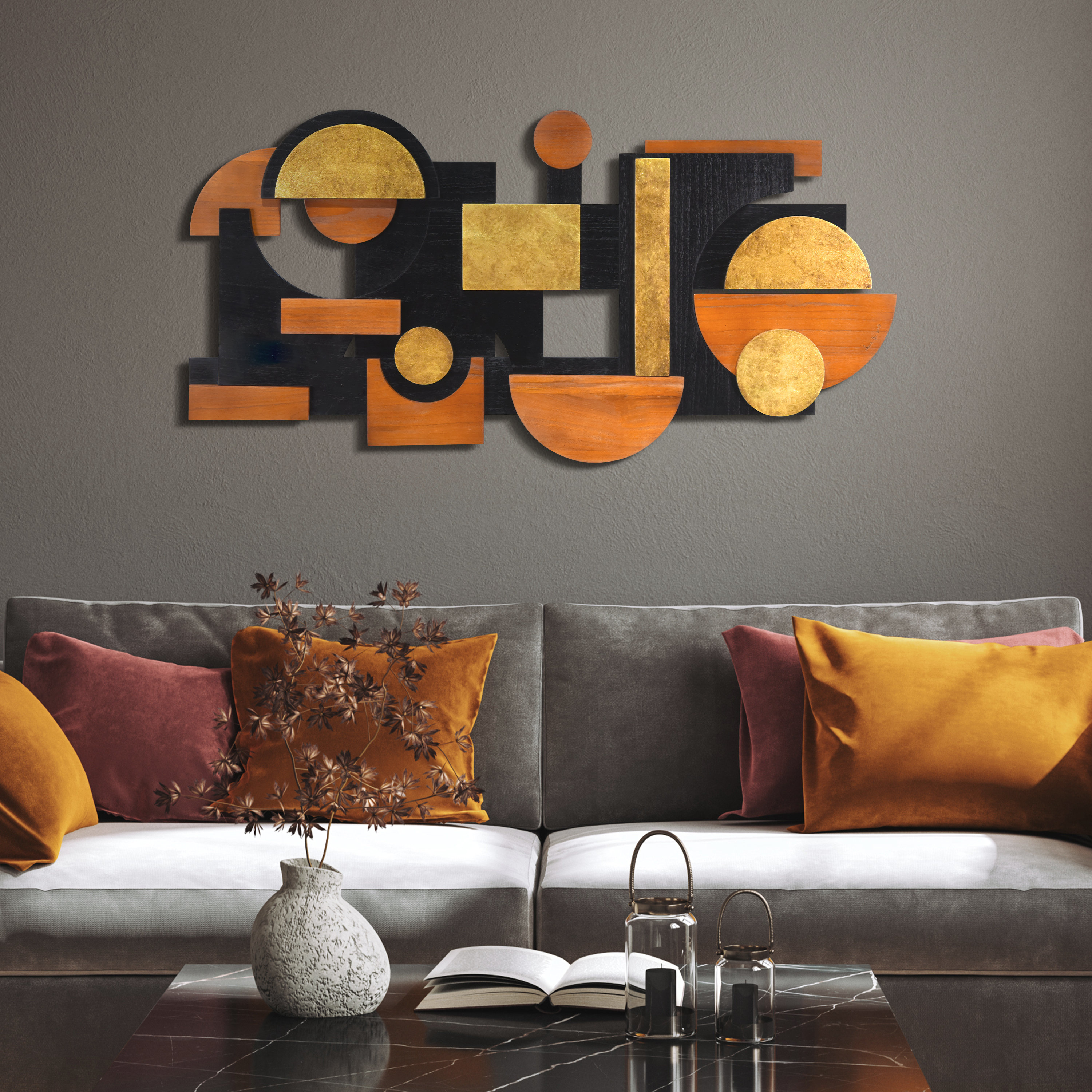 Brayden Studio® Modern Abstract & Fractals Wall Decor | Wayfair