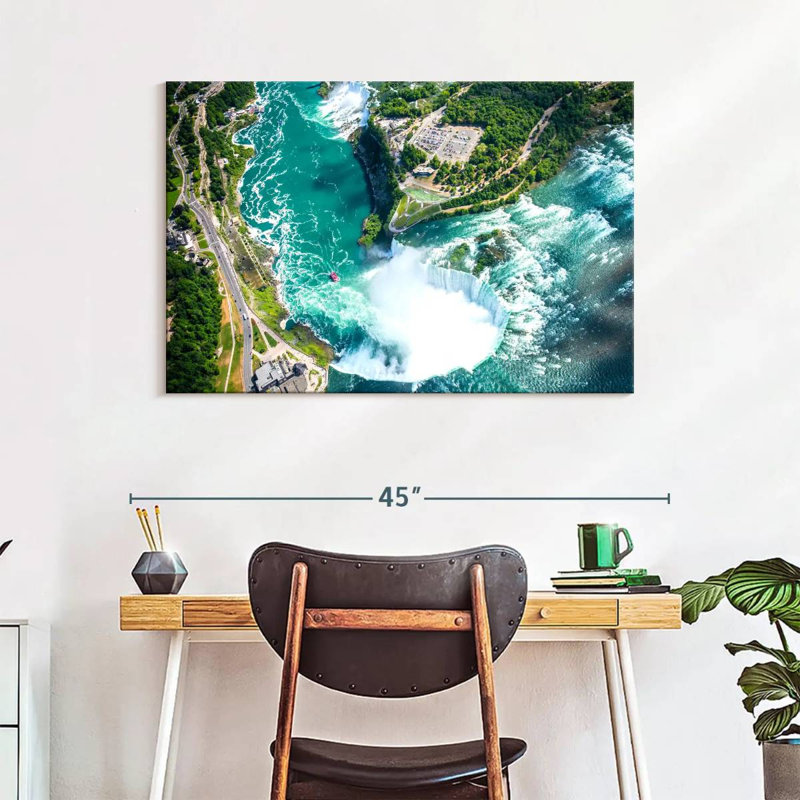 Alvord Perfect Niagara Falls, H 26 po x l 39 po
