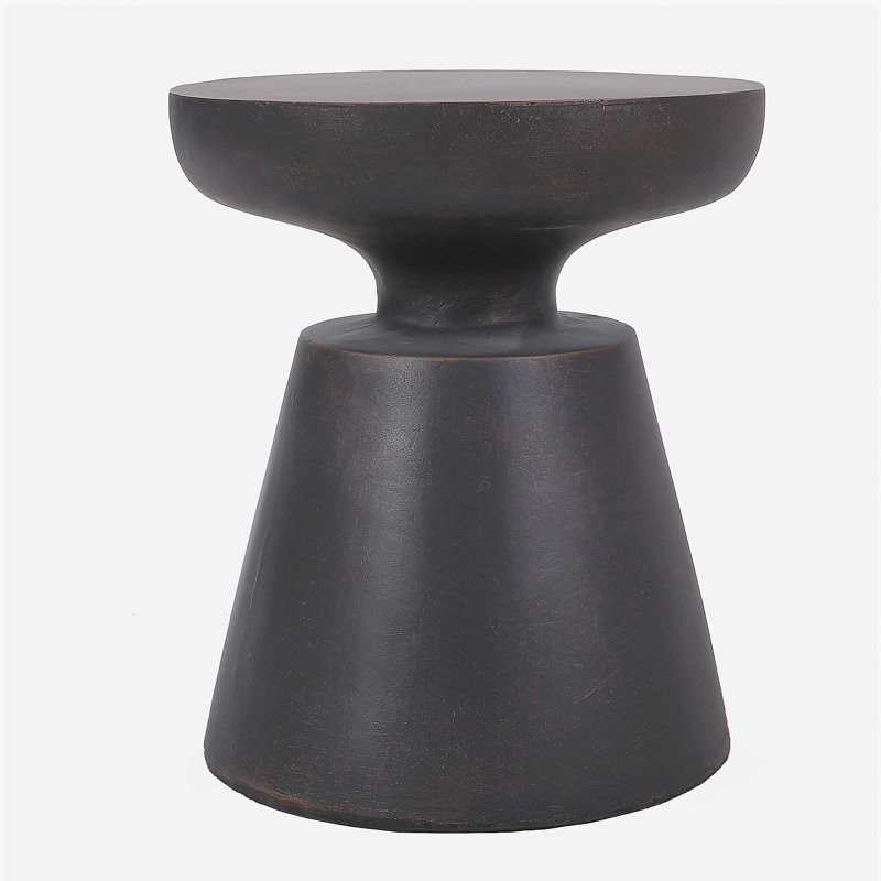 Outdoor LightWeight Concrete Side Table