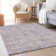 Premium Machine Washable Prisco Lavender Rug