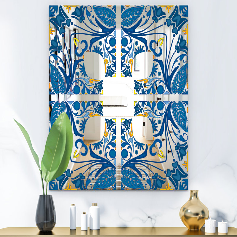 Miroir mural Tiles Bohemian and Eclectic, H 24 po x l 32 po
