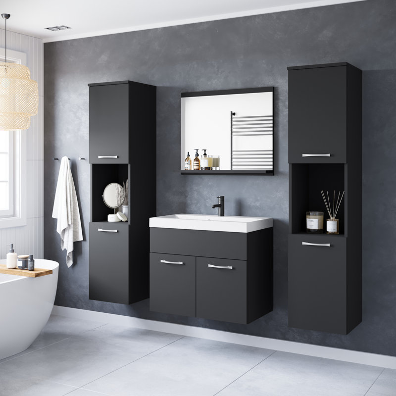 Bathroom Suite, Black