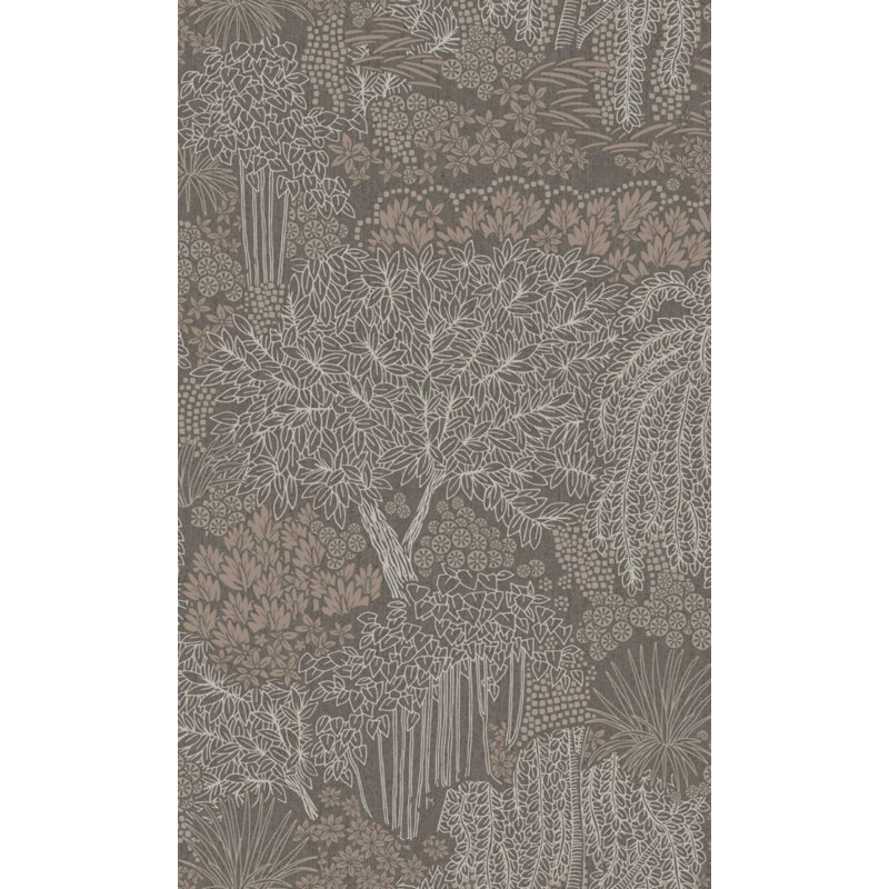 Rouleau de fleurs Einhardt, Graphite