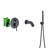 Bathtub Faucet Wall Mount, Bath Tub Faucet with Handheld Shower, Waterfall Tub Faucet
