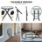 Table d'appoint en acier