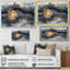 «Winter Dam River of Wood Slide and Crystal III», art mural-519821272-519821271-519821265