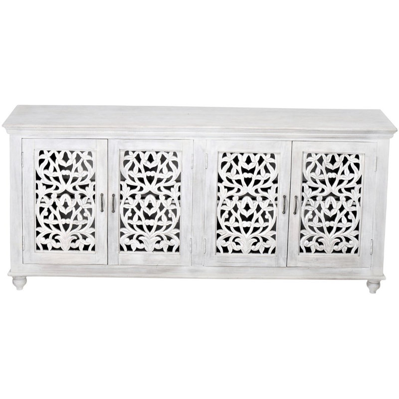 80'' Solid Wood Sideboard