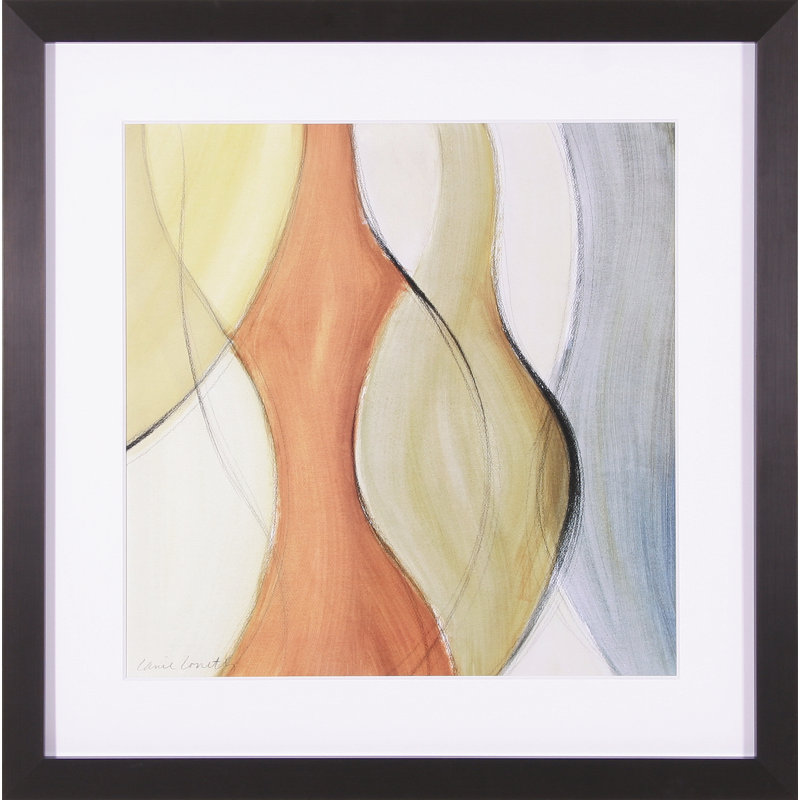 "coalescence i and ii" par lanie loreth, reproduction d’art encadrée