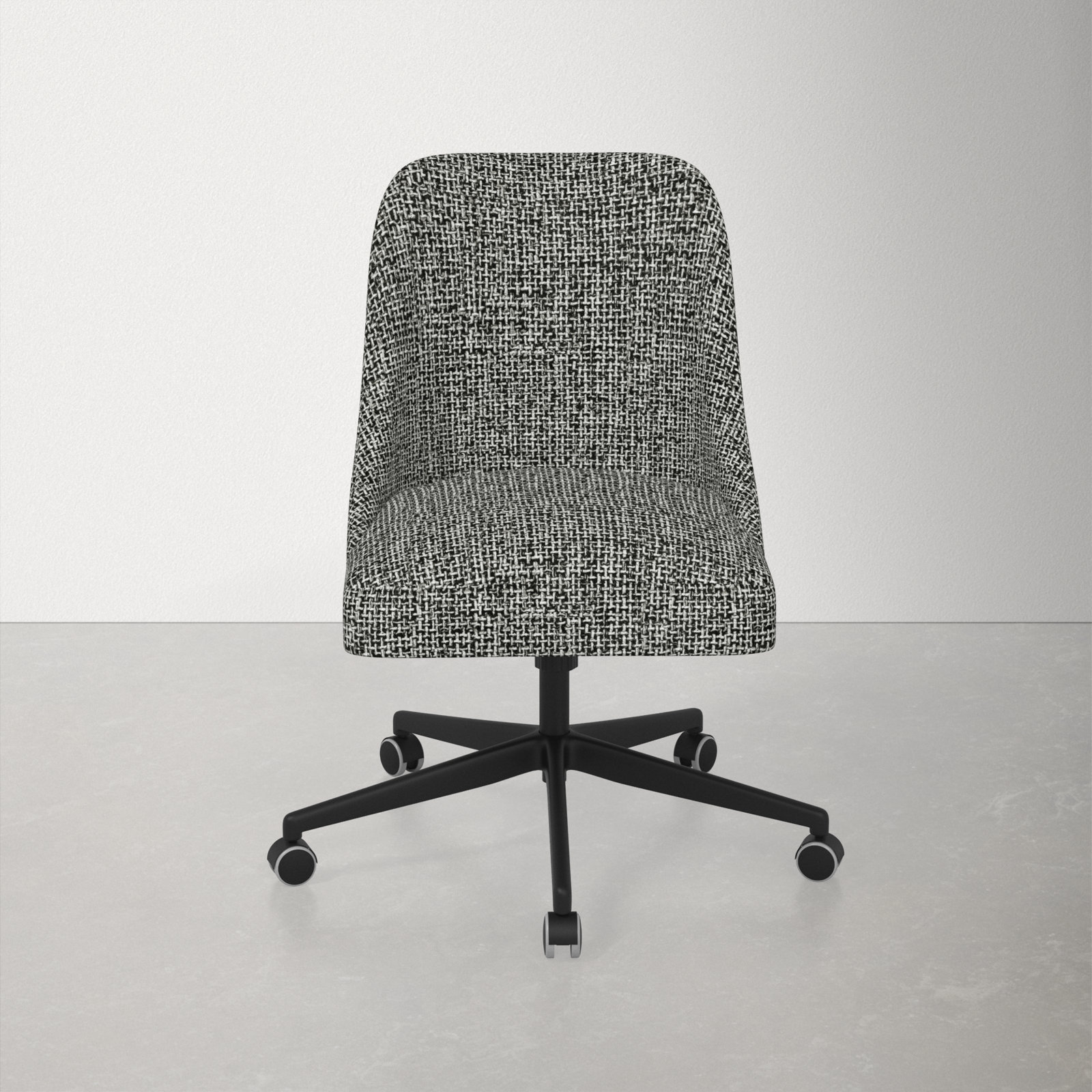 Acosta Task Chair, Modern Pepper Tweed