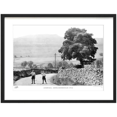 Askrigg, Addleborough 1914 - Single Picture Frame Print