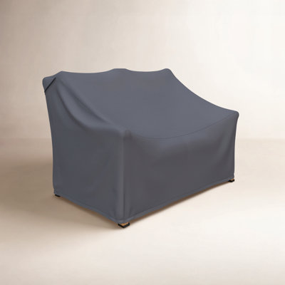 52" Teak Outdoor Patio Loveseat Cover