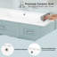 Meuble-lavabo de salle de bain avec lavabo en céramique, structure solide et panneau en bois aggloméré-1451151578