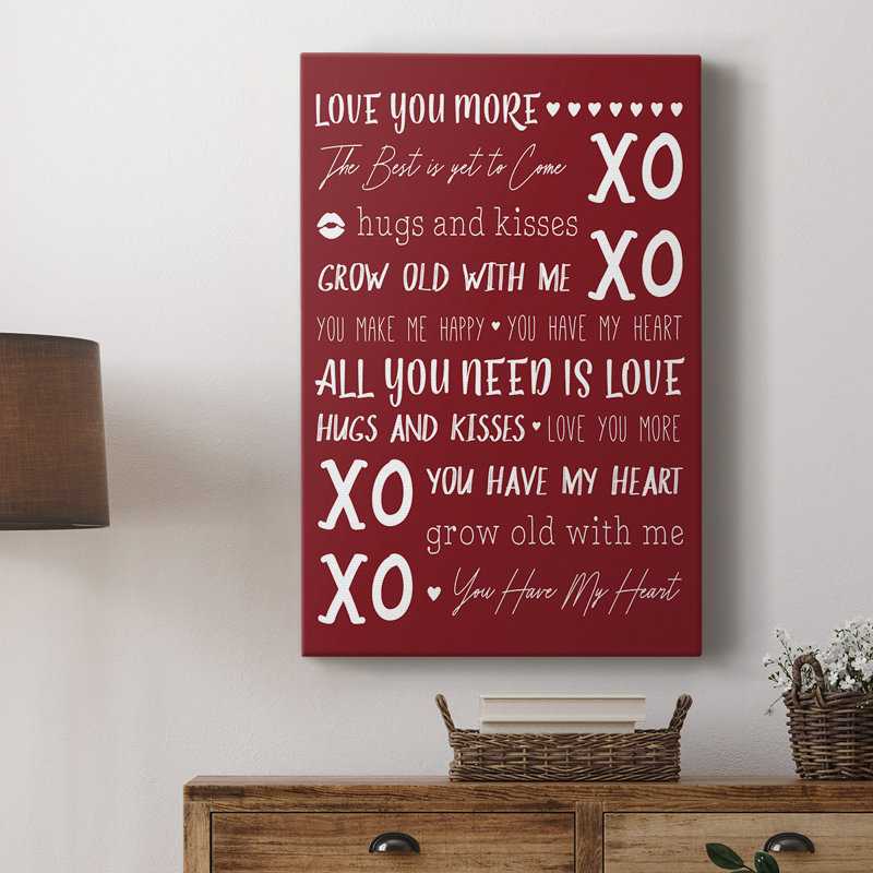 Love You More - Cavalerie enveloppée, H 18 po x l 12 po