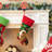 24"L Pink Plush Christmas Stocking