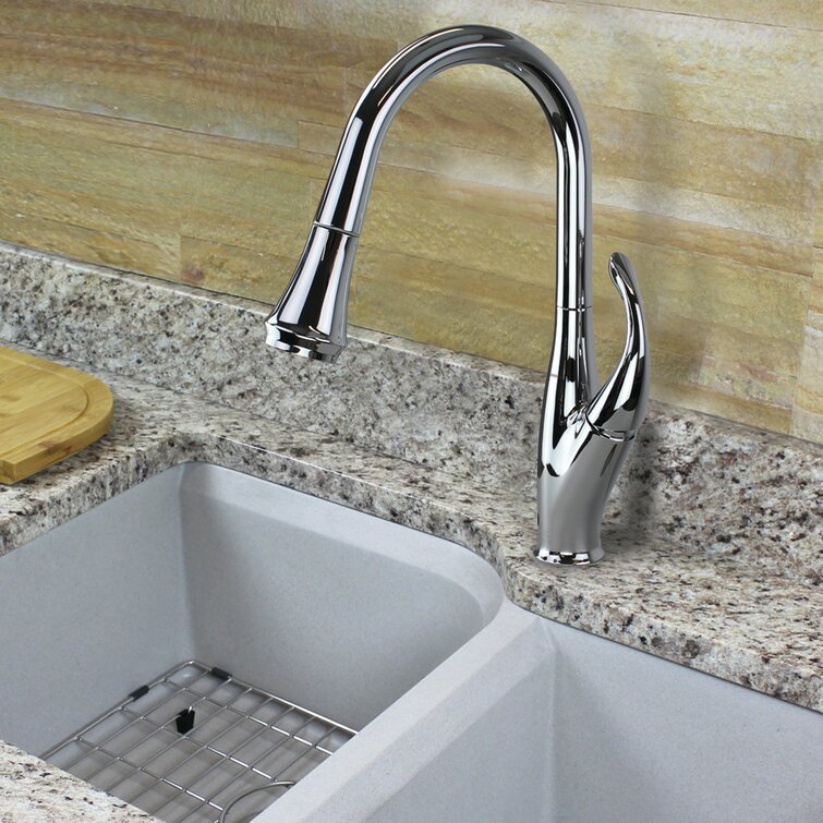 Balight Pull Down Touch Kitchen Faucet - Wayfair Canada