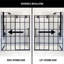 Elan 56-60" W x 74" H Sliding Frameless Shower Door with 3/8" Grid Clear Glass