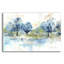 «Washy Blue Landscape A» par Jean Plout, art mural en verre acrylique-458705261