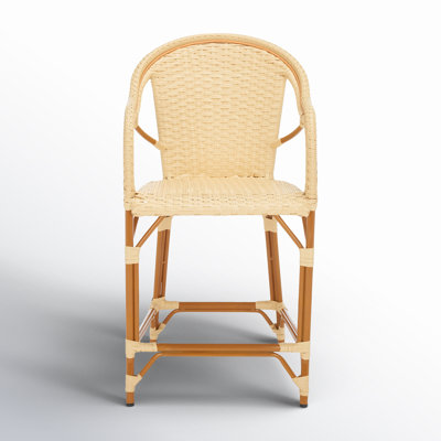 Popplewell 42.5'' Outdoor Bar Stool