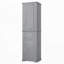 Armoire de rangement haute avec 4 portes et tablette réglable-400601230