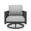 Chaise berçante d'extérieur avec coussin Sunbrella Townsend-2024388983