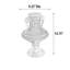Vase floral doré