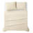 Brooklyn Loom Matte Cotton Velvet Wavy Square Stitch Quilt Set-118624103-118624101