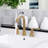 Modern 2-Handle Widespread Bathroom Faucet with Drain Assembly, Water-Saving Aerator, Ceramic Valve, Easy Install, Includes Pop-Up Drain & Tools-110958038