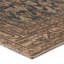 Machine Washable Oriental Machine Woven Polyester Area Rug in Brown/Blue-368228199