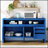 Modern Solid Ash Veneer MDF Sideboard With 3 Drawers And Semi-Open Shelf, For Living Room And Dining Area Storage-435305645