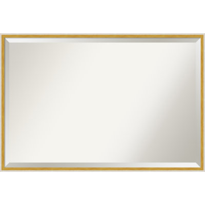 Jermani Solid Wood Wall Mirror