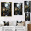 "Gray Canal", art mural sur toile Cityscapes-23238347-23238346