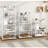 Cesare 21.81'' Metal Standard Baker's Rack-1147346921