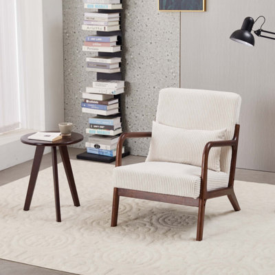 Ensemble de chaise d'appoint et de table basse Mid-Century
