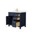 Ensemble de meuble-lavabo simple 36 po avec plateau en marbre Beckett-61870895-61870890-61870896
