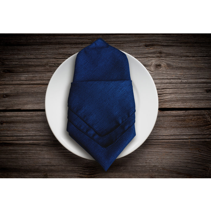 Ensemble de serviettes 12 pièces, Navy, 10 po x 10 po